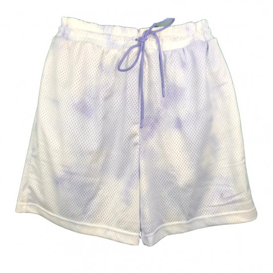 SHORTS NIKE SPORTWEAR ICON CLASH- BRANCO/LILÁS